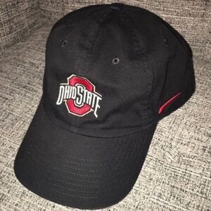 Authentic Black Nike DriFit Coaches Ohio State Buckeyes Football baseball cap